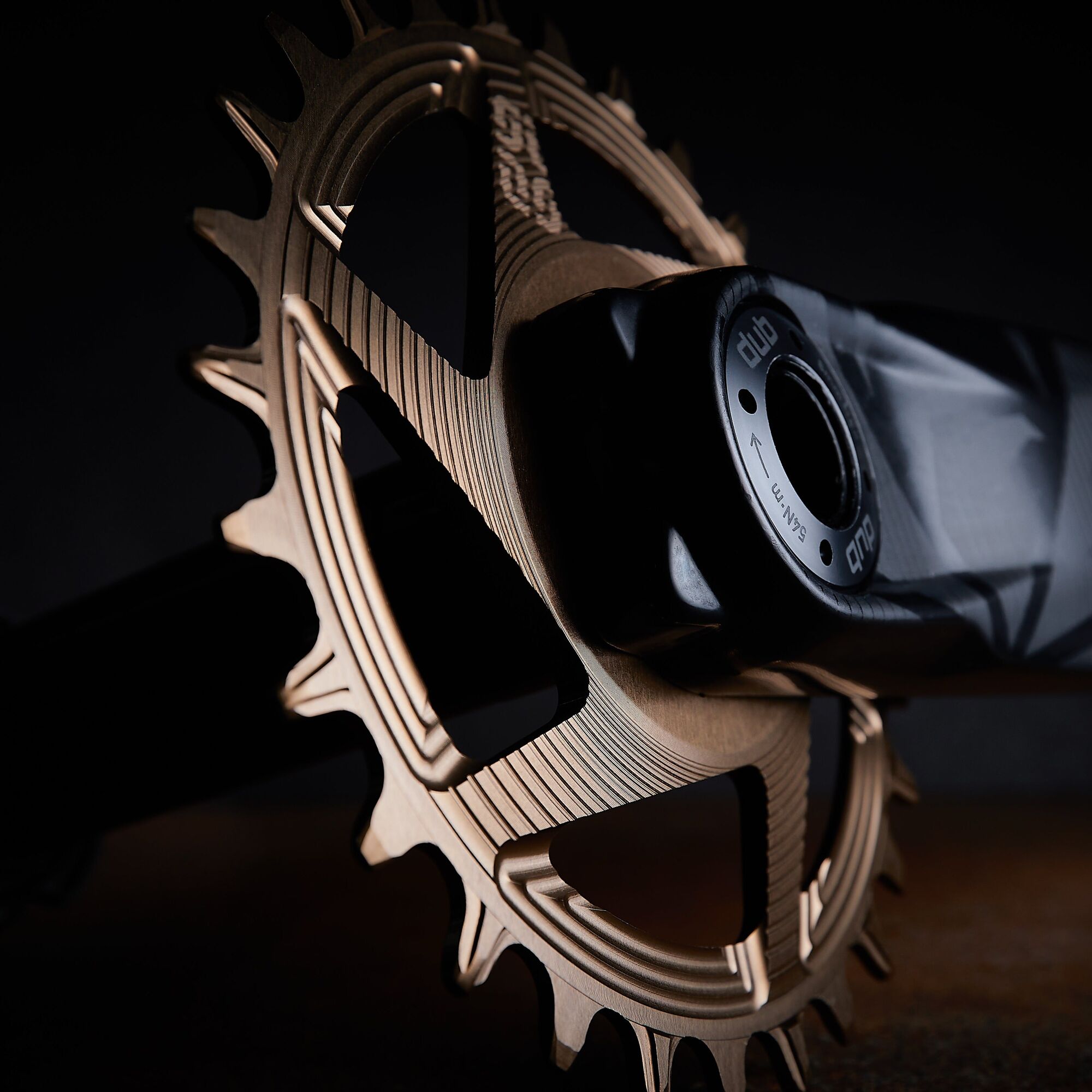 Helix Race 3-Bolt Direct Mount Chainring  (SRAM™ crank compatible) - Bronze / 28T