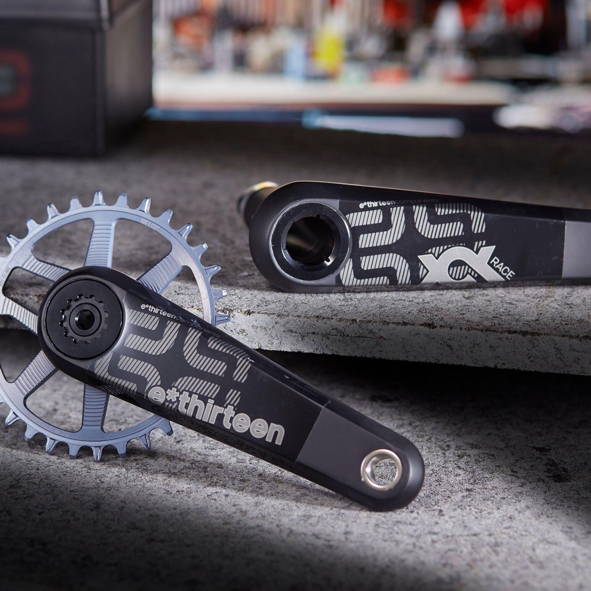 XCX Race Mountain Carbon Cranks - 175x73mm